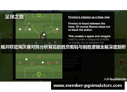 揭开欧冠淘汰赛对阵分析背后的胜负密码与制胜逻辑全解深度剖析